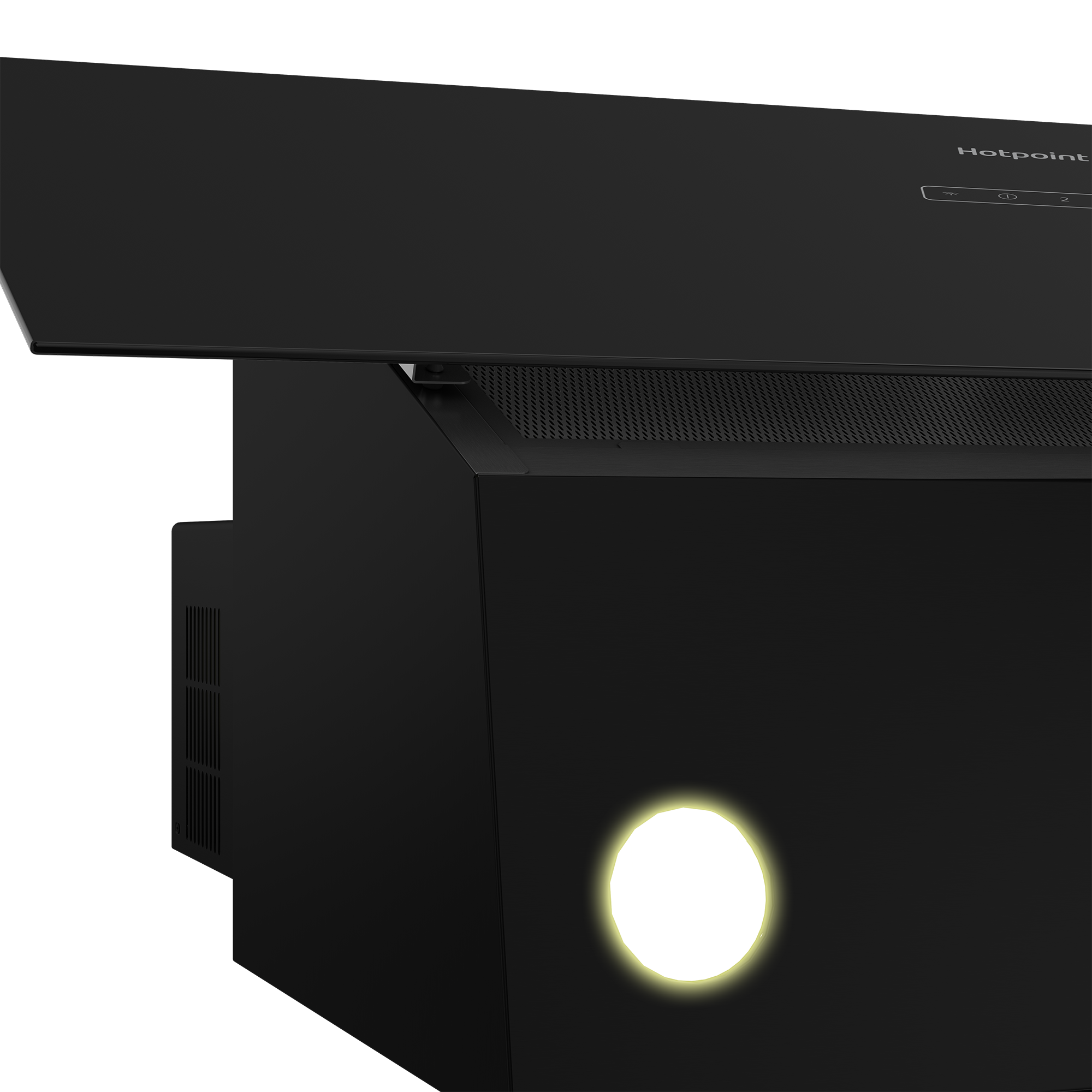 9106743 Вытяжка наклонная Hotpoint HPHV 63LT BL черный/черный STDN-0124628 - Вид №3