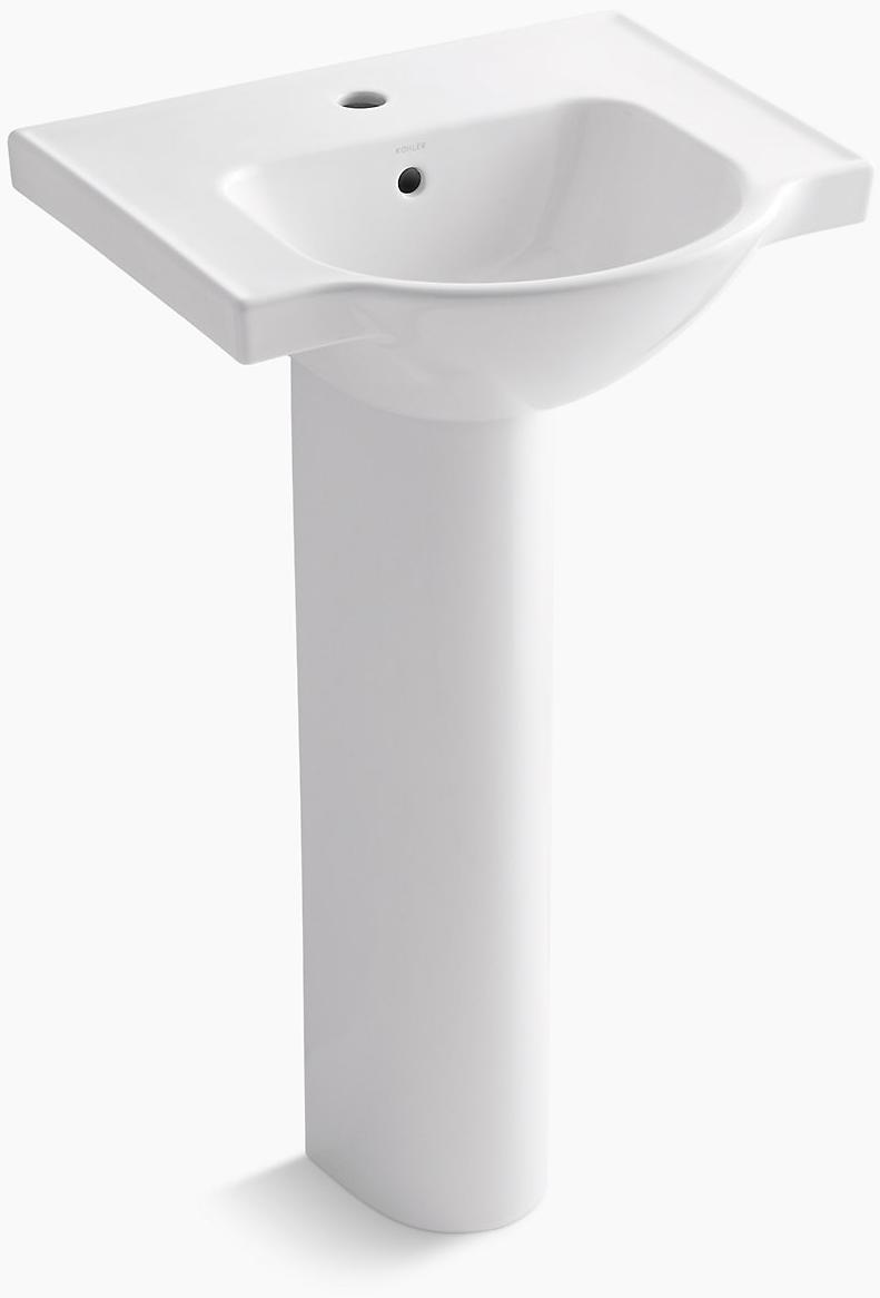 K-5265-1-G9 Напольная раковина стоящая прямоугольная Kohler  - Вид №1