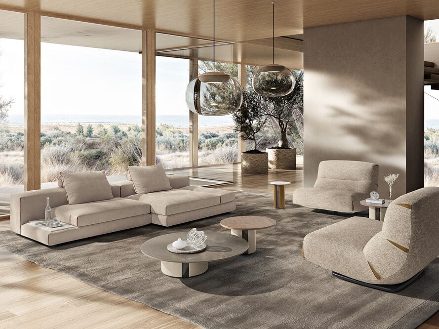 Модульный тканевый диван Max Divani MATCH ARCH-00110401 - Вид №7