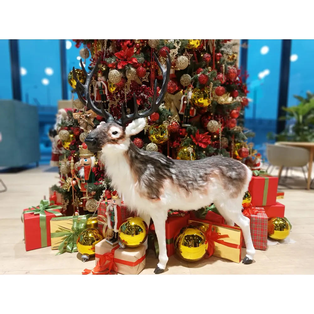 83558122 Фигурка декоративная Олень 120x55x144 см STLM-1465138 Santreyd Christmas - Вид №8
