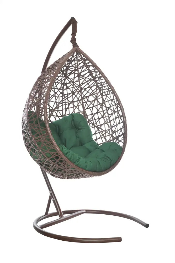 91732889 Кресло подвесное Laura outdoor VLC-303 Valencia 1-но местные до 130 кг коричневый STLM-0949339