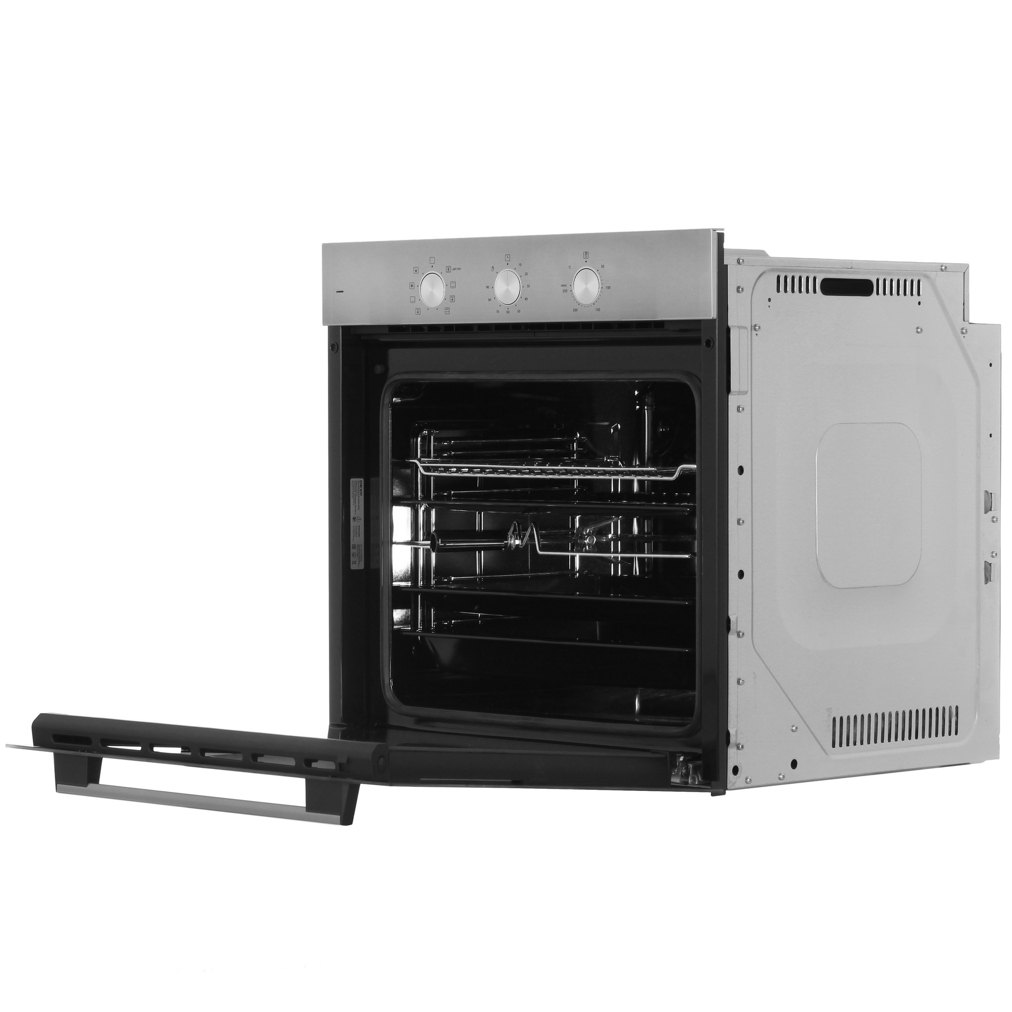 9175843 Электрический духовой шкаф DEXP Frypro-01 серебристый STDN-0139015 - Вид №5