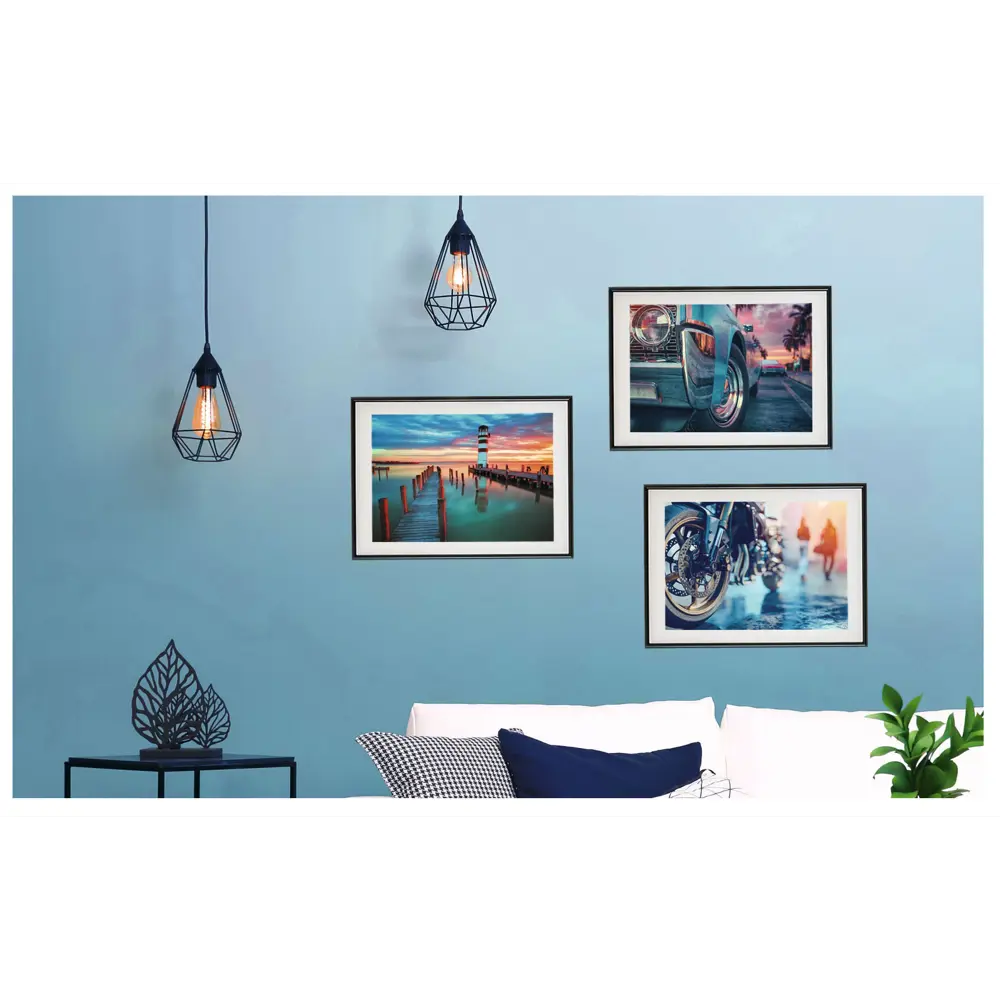 Постер Там, где счастье 39x49 см 3 шт АРТ ДИЗАЙН STLM-2135854 - Вид №6