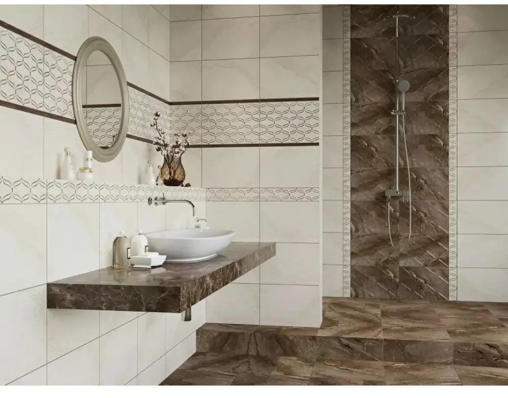 91168287 Плитка Керамин Мокка 3Т 27.5x40 27.5x40см 1.65 м² цвет коричневый, цена за упаковку STLM-0507712