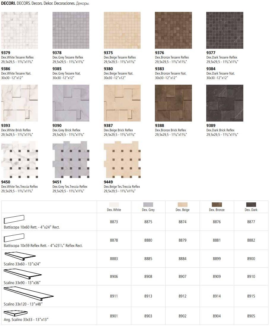 Marca Corona Настенная / напольная плитка с эффектом мрамора Deluxe sun-id-1368877 - Вид №14