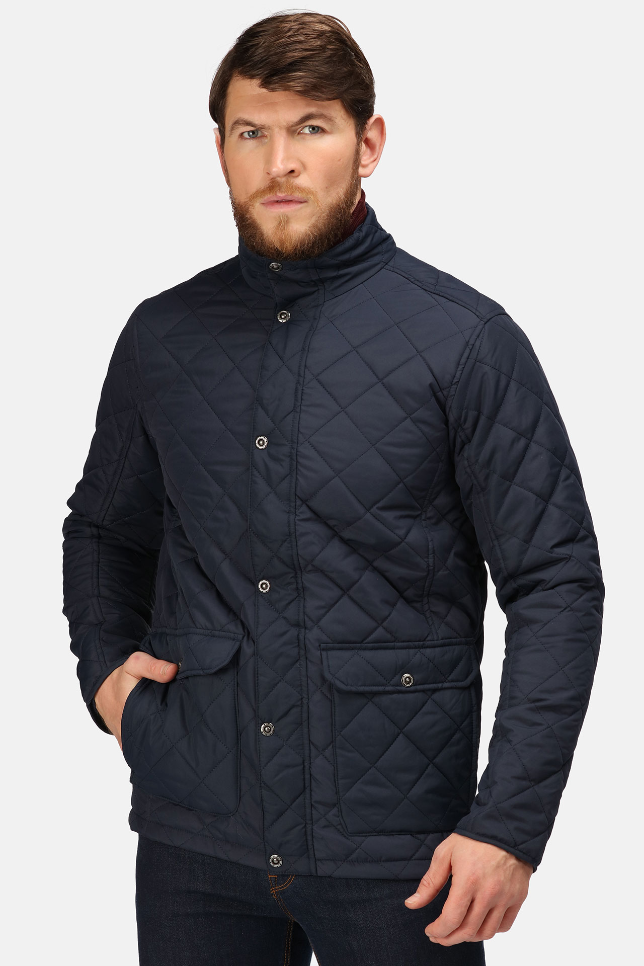 5042258 Куртка РЕГАТТА ПРОФЕШИОНАЛ ТАЙЛЕР утепленная синяя  Демисезонная одежда размер S (44-46) Спецодежда  - Вид №2