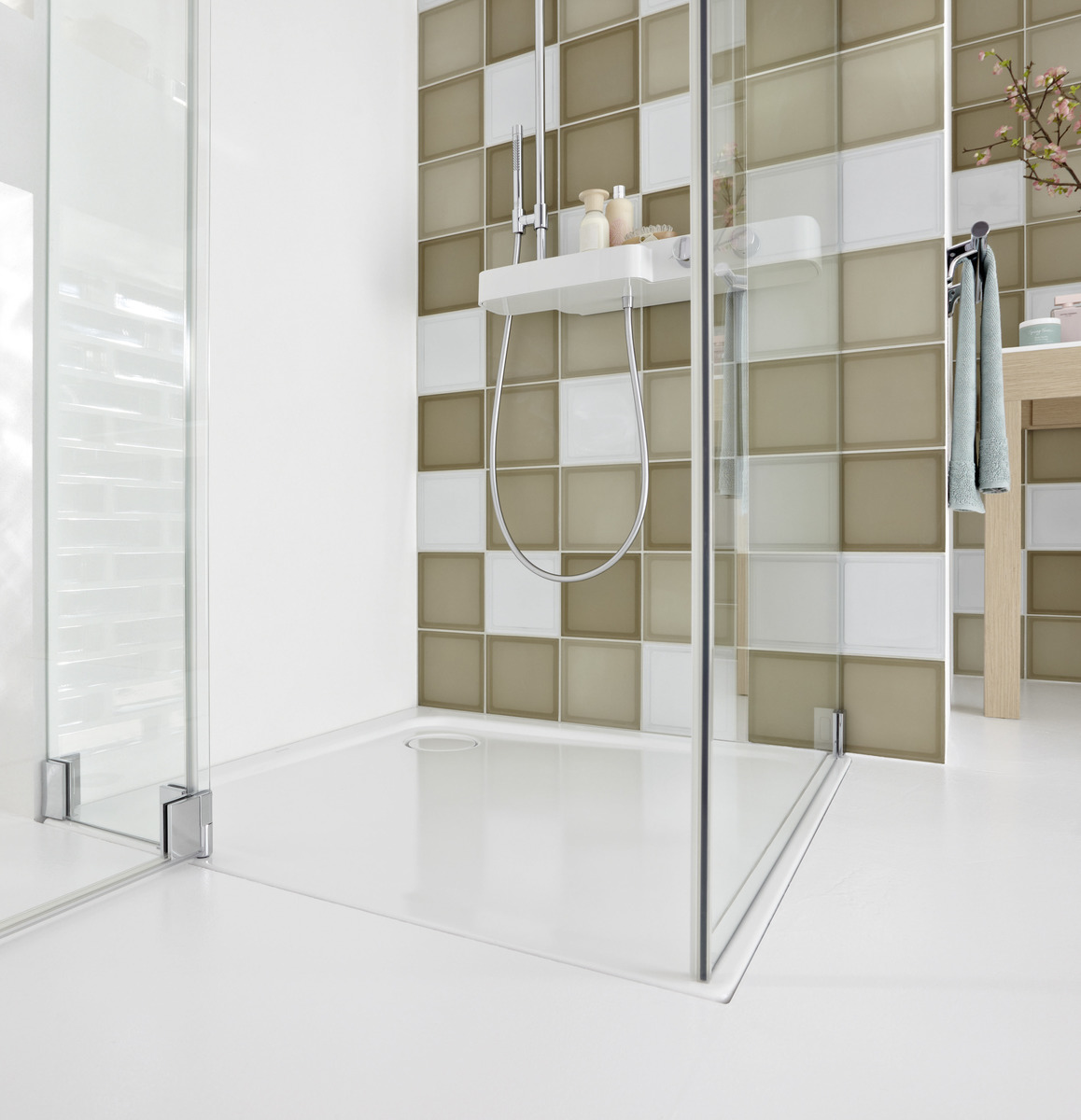 Душевой поддон KALDEWEI Сталь эмалированная 484-1 270 теплый серый 85 484-1270 - Вид №5