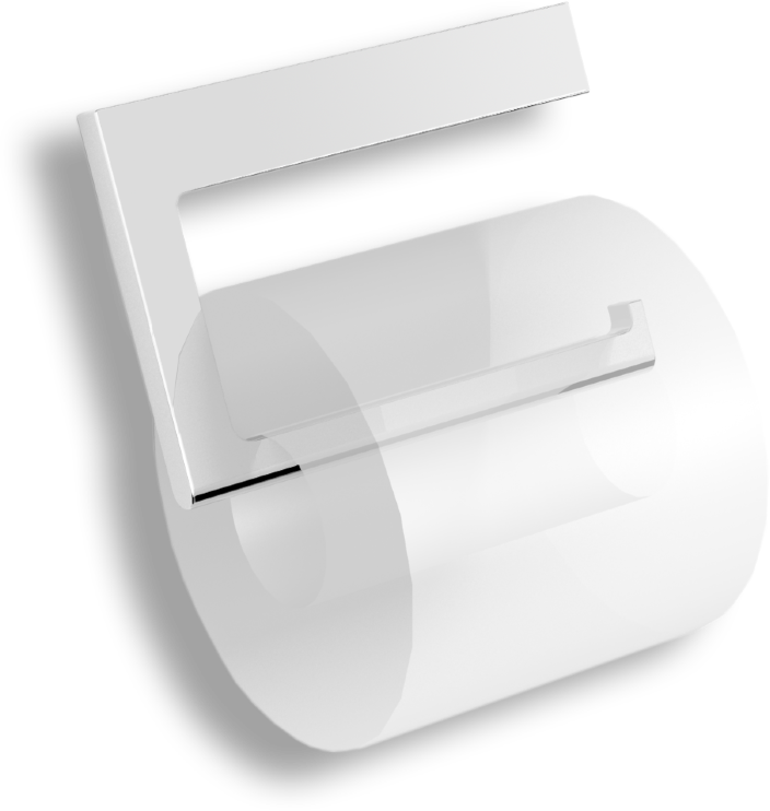 38043A Бумагодержатель подвесной цвет хром LANGBERGER VICO