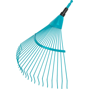 Грабли веерные Gardena 22 зуба 50 см без черенка, Combisystem