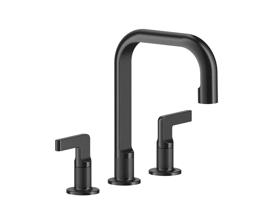 Смеситель для раковины с 3 отверстиями из латуни без слива Gessi гравированный ARCH-00061044 - Вид №1