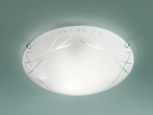 Потолочный светильник из матового стекла
