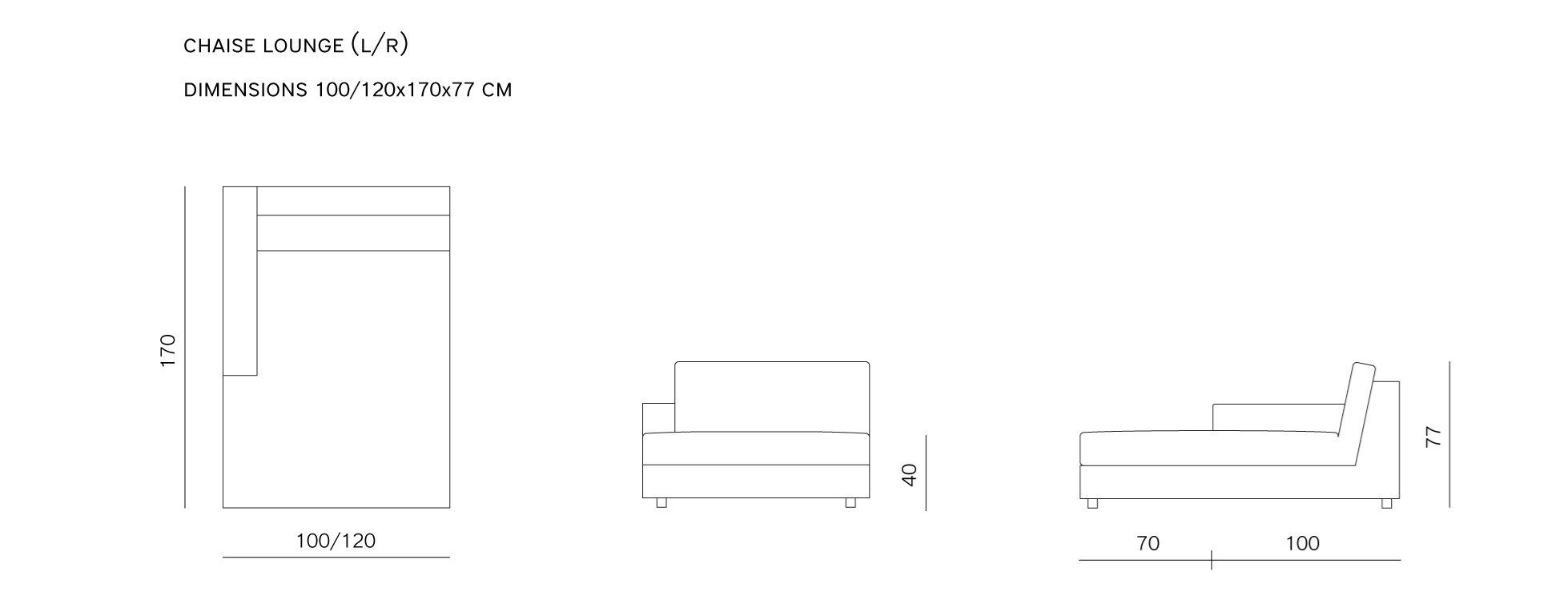 Тканевый диван с полуостровом prostoria Классическая ARCH-00149962 - Вид №6