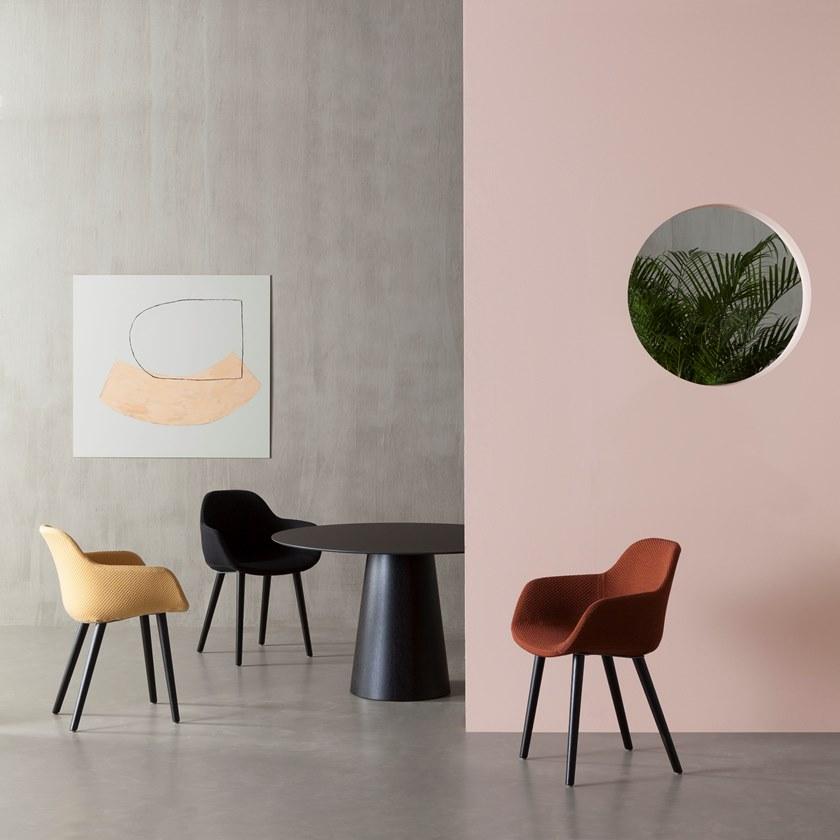 Crassevig Круглый стол из фанерованной древесины Inoko sun-id-1446009 - Вид №3