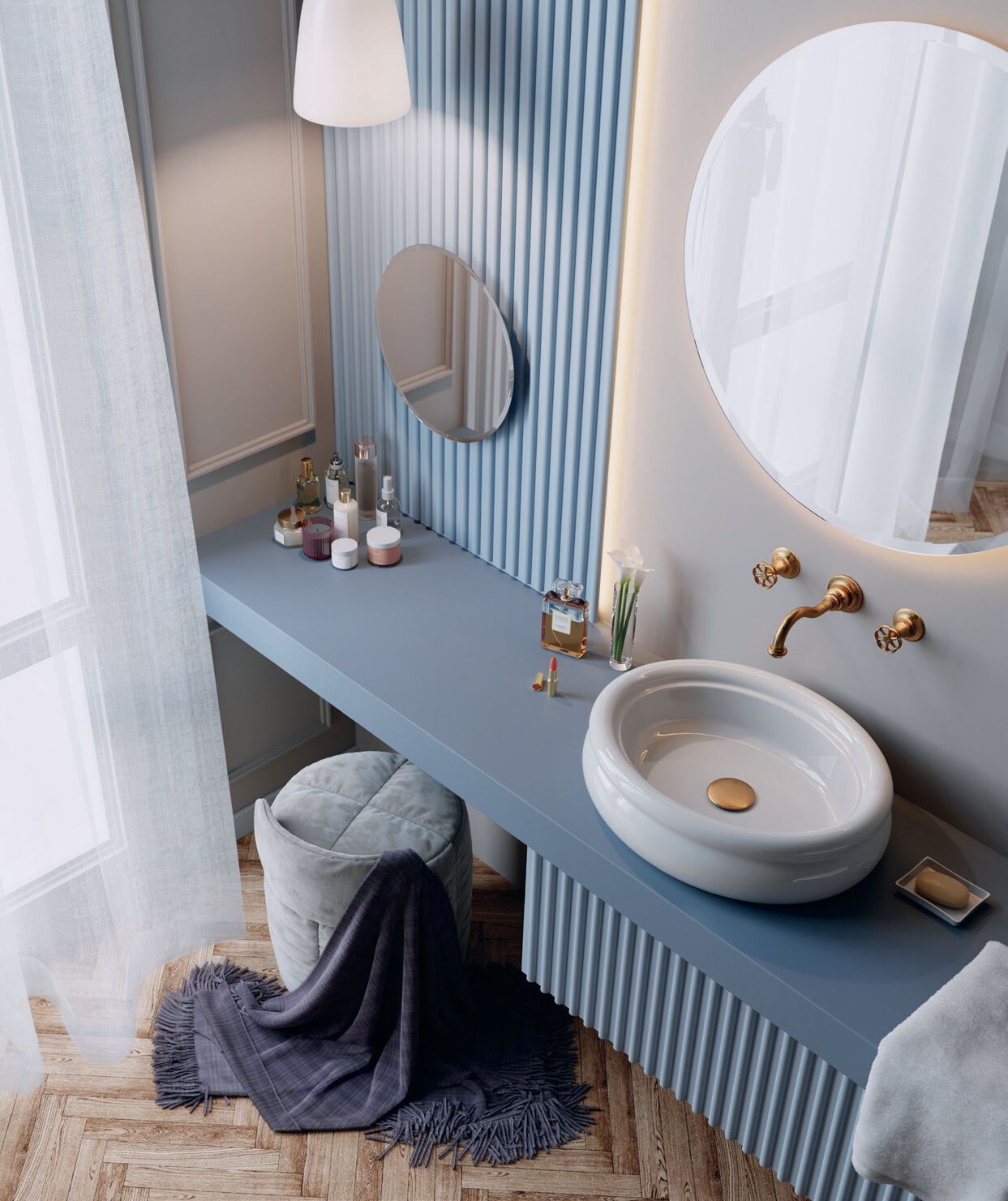 Керамическая раковина BLEU PROVENCE Romantica ARCH-00068877 - Вид №1