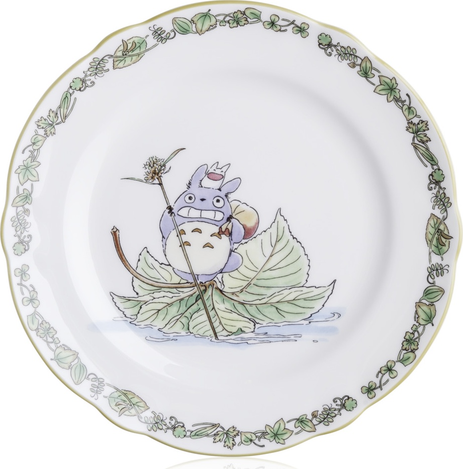 10645989 Noritake Тарелка десертная Noritake "Мой сосед Тоторо" 19см Фарфор костяной 