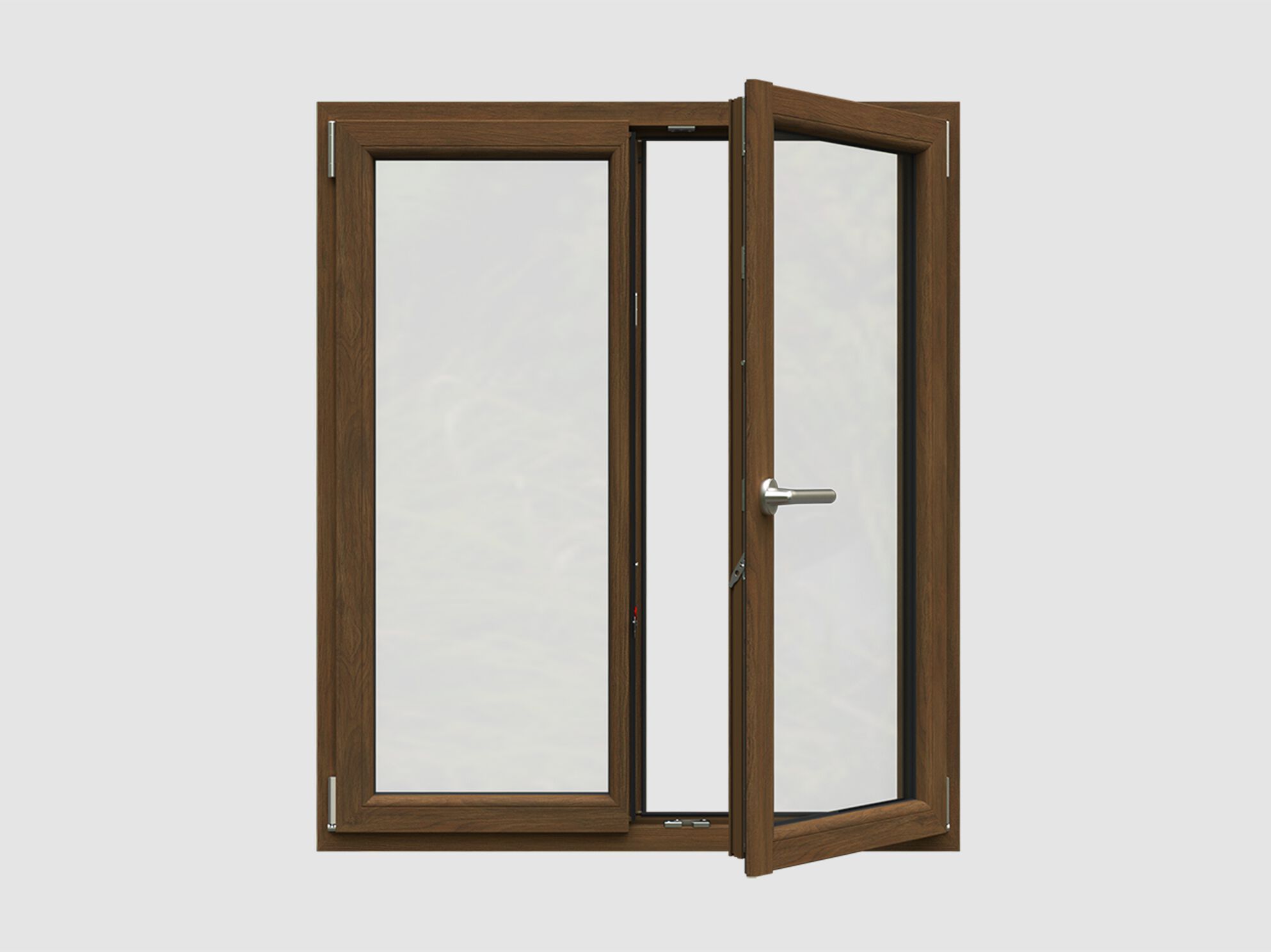 ПВХ створки окна QFORT Stars ARCH-00150661