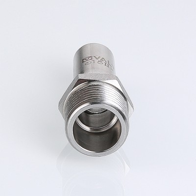 VTi.906.I.003507 Фитинг из нержавеющей стали – вставка с наружной резьбой Valtec 35 мм х 1 1/4"  - Вид №2