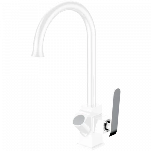 GZ 26025F Смеситель для кухни c фильтром Ganzer Белый