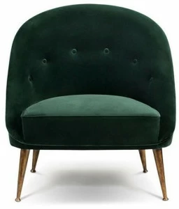 BRABBU Мягкое бархатное кресло Malay