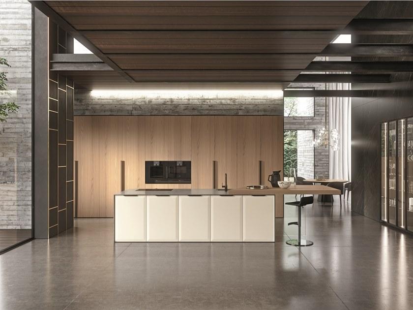 Aster Cucine Деревянная кухня с островом Brera academy sun-id-1409229 - Вид №1