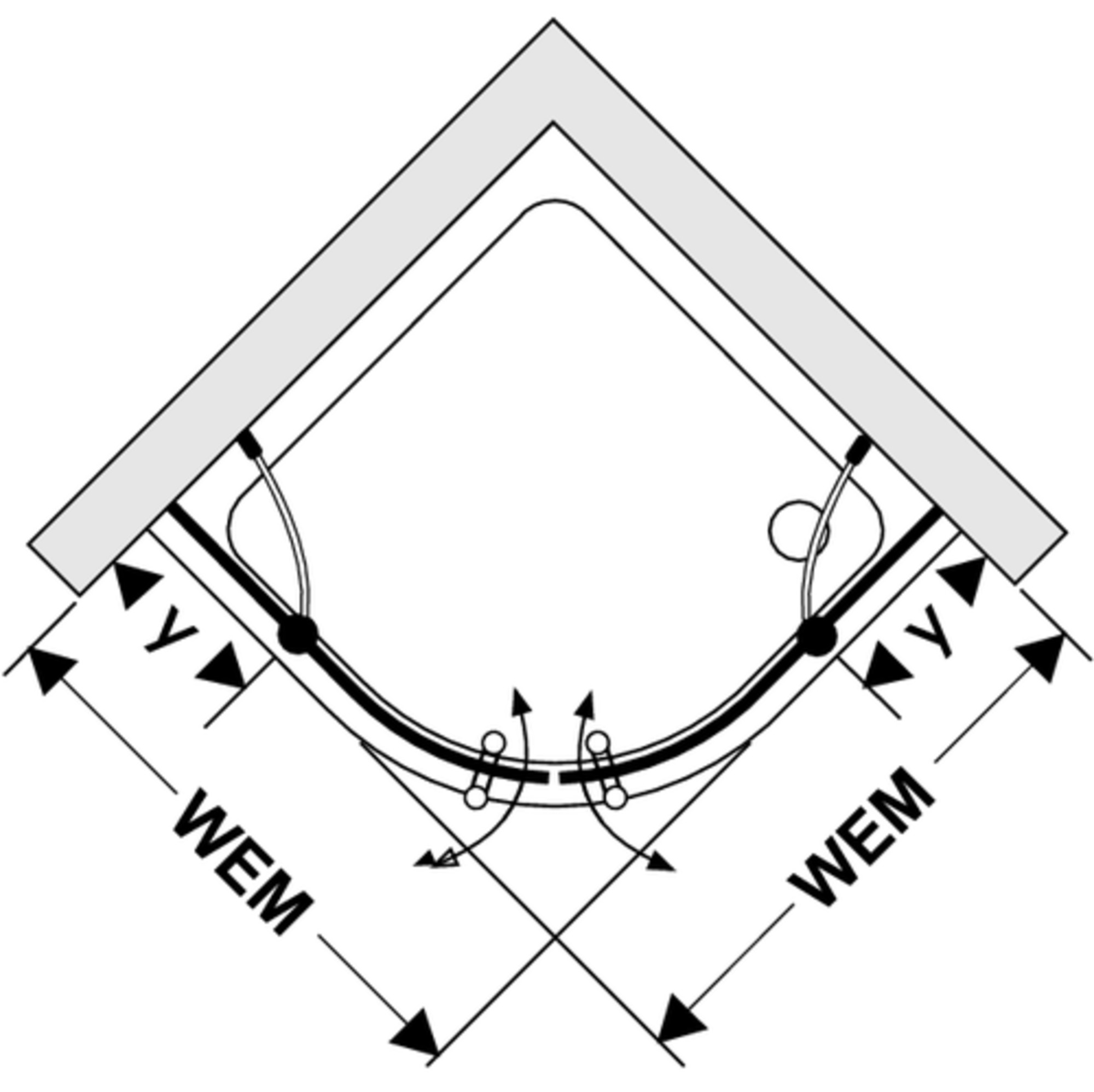 230.400120 Magic Top Collection душевая кабина Duscholux 45675 - Вид №1