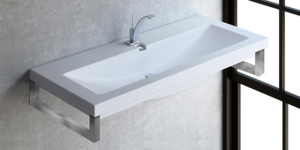 LH06050101 Подвесная раковина настенная овальная Disegno Ceramica  белая  - Вид №1