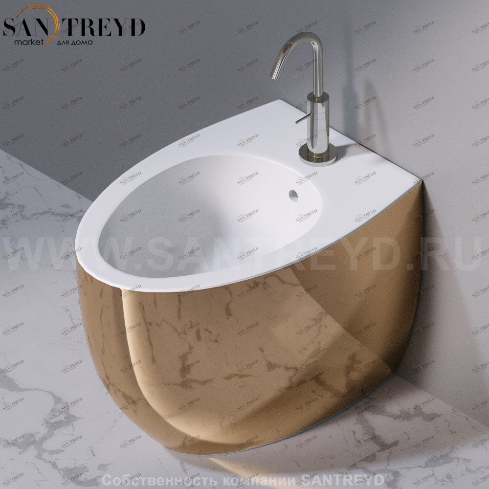 S542T1R1V0.255 Биде напольное OVAL A. e T. Italia AeT ITALIA