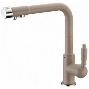 Zorg ZR 320 YF-33 Серый беж Смеситель для кухни Zorg 315х265 мм