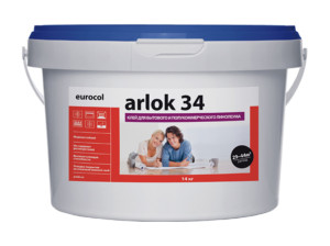90339243 Клей для линолеума и ковролина 34 14 кг STLM-0190874 ARLOK