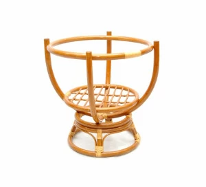 Столик кофейный круглый Flower ЭКО ДИЗАЙН ПЛЕТЕНАЯ 009733 Бежевый