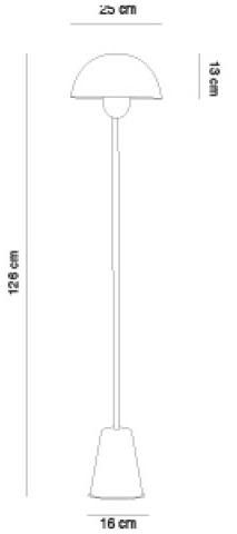 Alma light Светодиодный торшер из метакрилата Star 3085 - Вид №5
