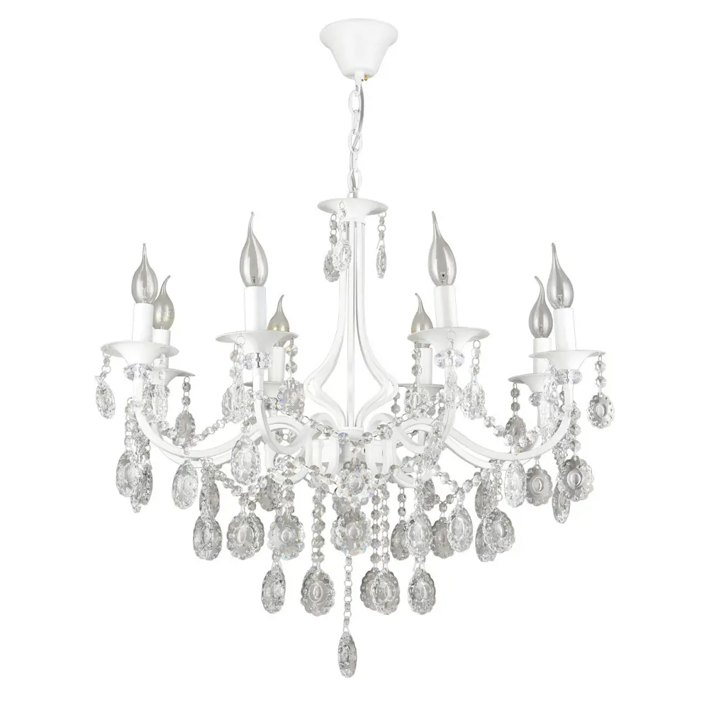 De Markt Люстра Свеча с 8 плафонами для элегантного освещения 82312590 STLM-0024431