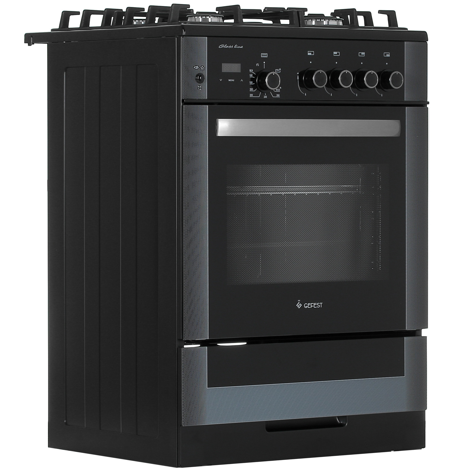 1089354 Газовая плита Gefest 6500-03 0044 черный STDN-0111422 - Вид №1