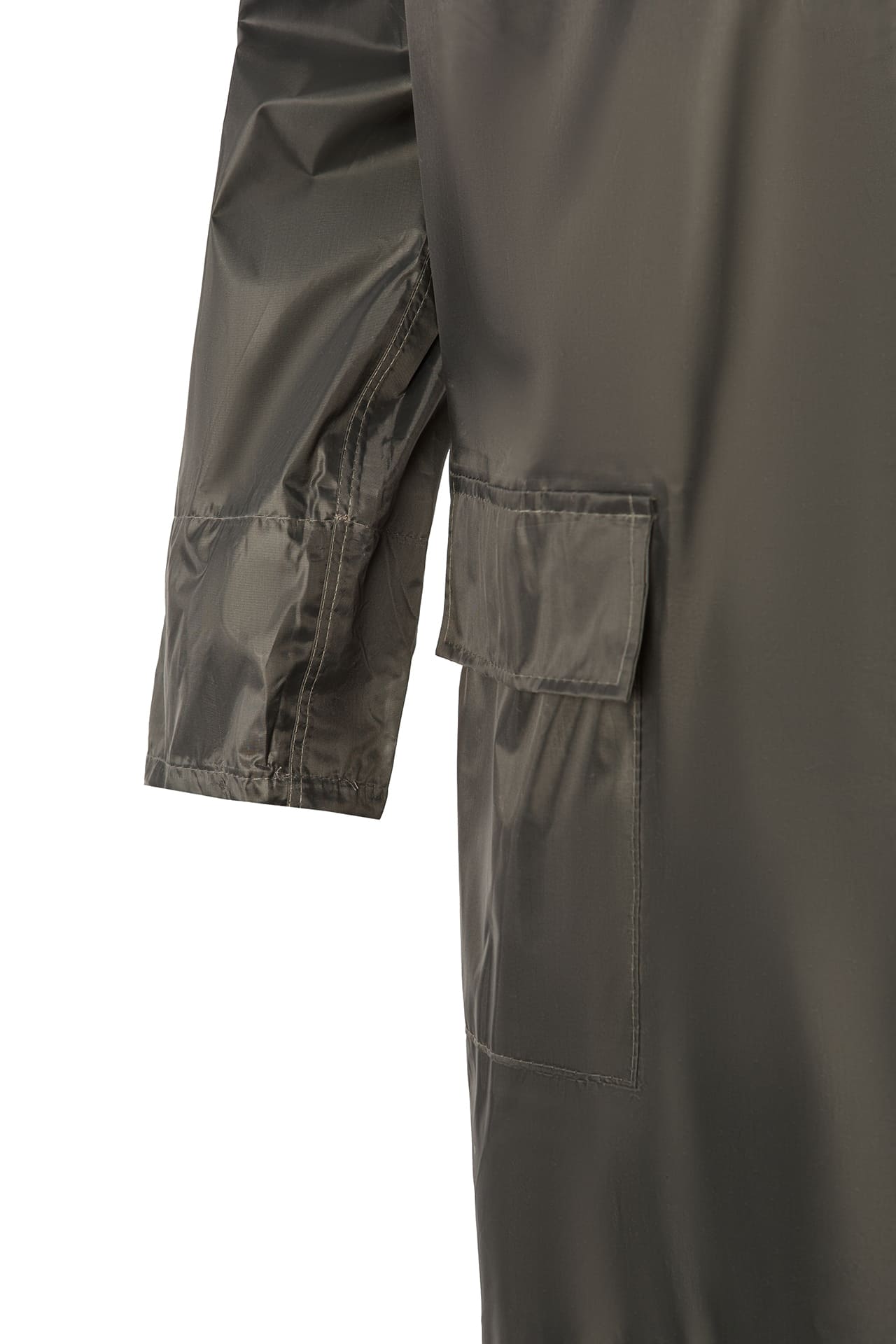 5041802 Плащ Альбатрос влагозащитный ЛАЙТ М серый  Непромокаемая спецодежда  размер L  - Вид №4