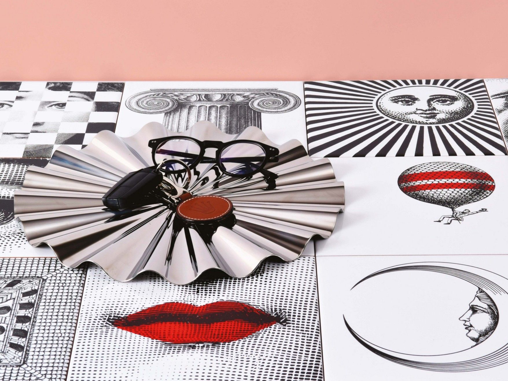 Круглый коврик из нержавеющей стали Sambonet Kyma ARCH-00073901 - Вид №8