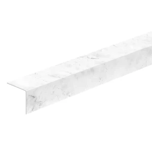 89341441 Угол ПВХ 20x20x2700 мм цвет мрамор белый STLM-1014146