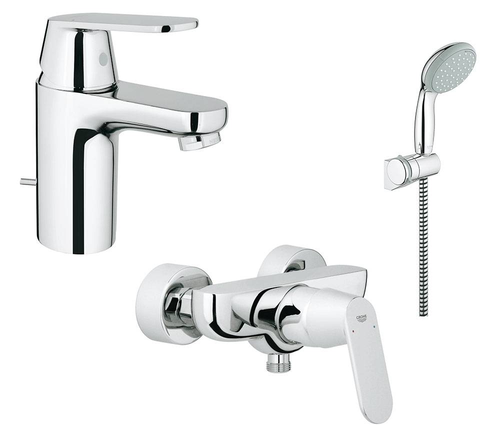 Готовый комплект для душа GROHE Eurosmart Cosmopolitan (NSB0025)