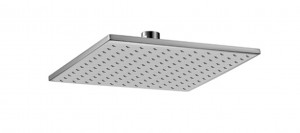 8109  Верхний душ30x30 см латунь ограничитель потока воды до 12 л/мин при 3 бар система от известкового налета впуск 1/2'' минимальный поток воды 10 л/мин обратный клапан N.B. Условия, необходимые для правильного функционирования: Мин. Поток: 10 л/мин Fan