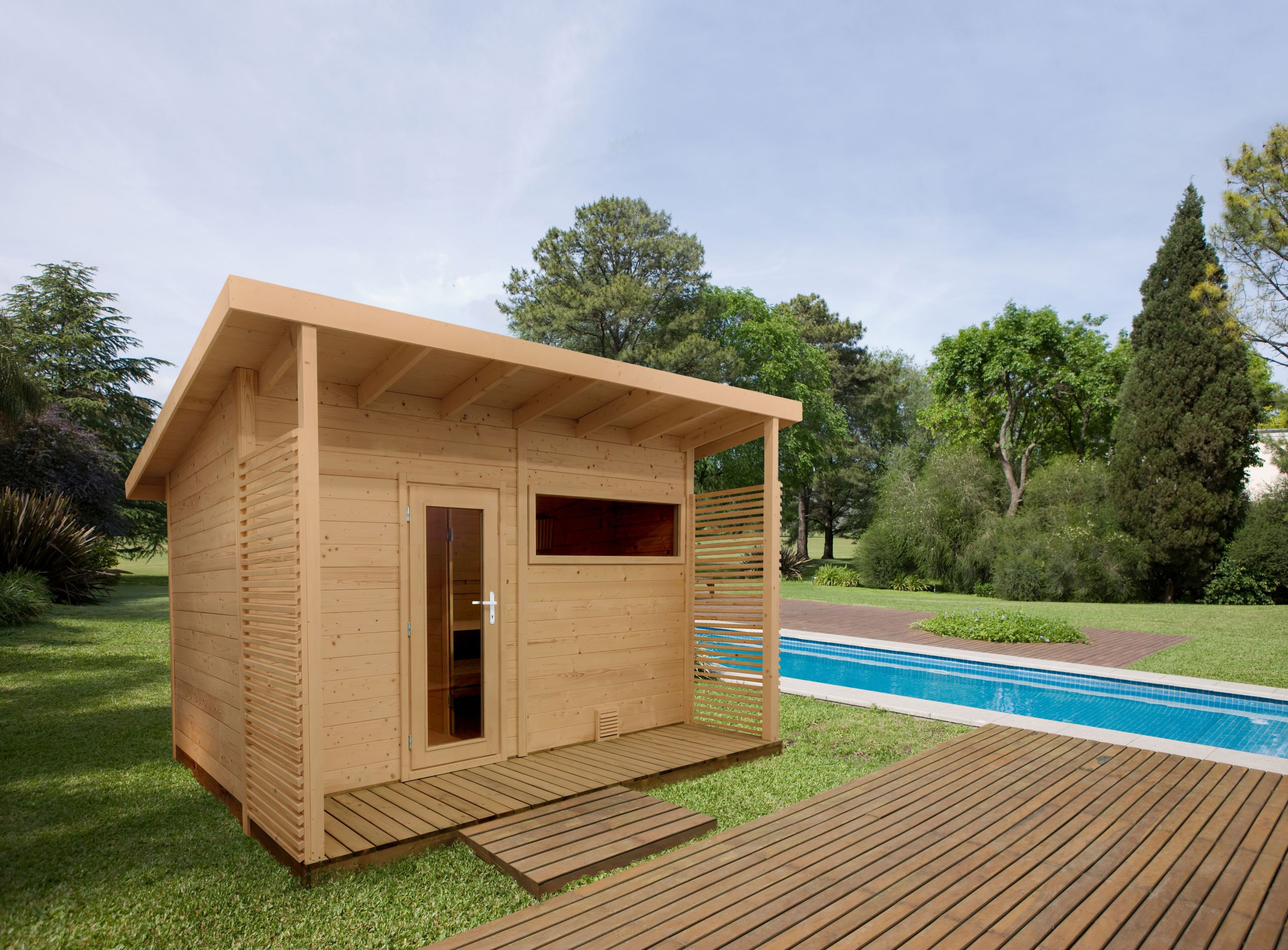 Пихта открытый сауна Kinedo NORDICA ARCH-00069806 - Вид №10