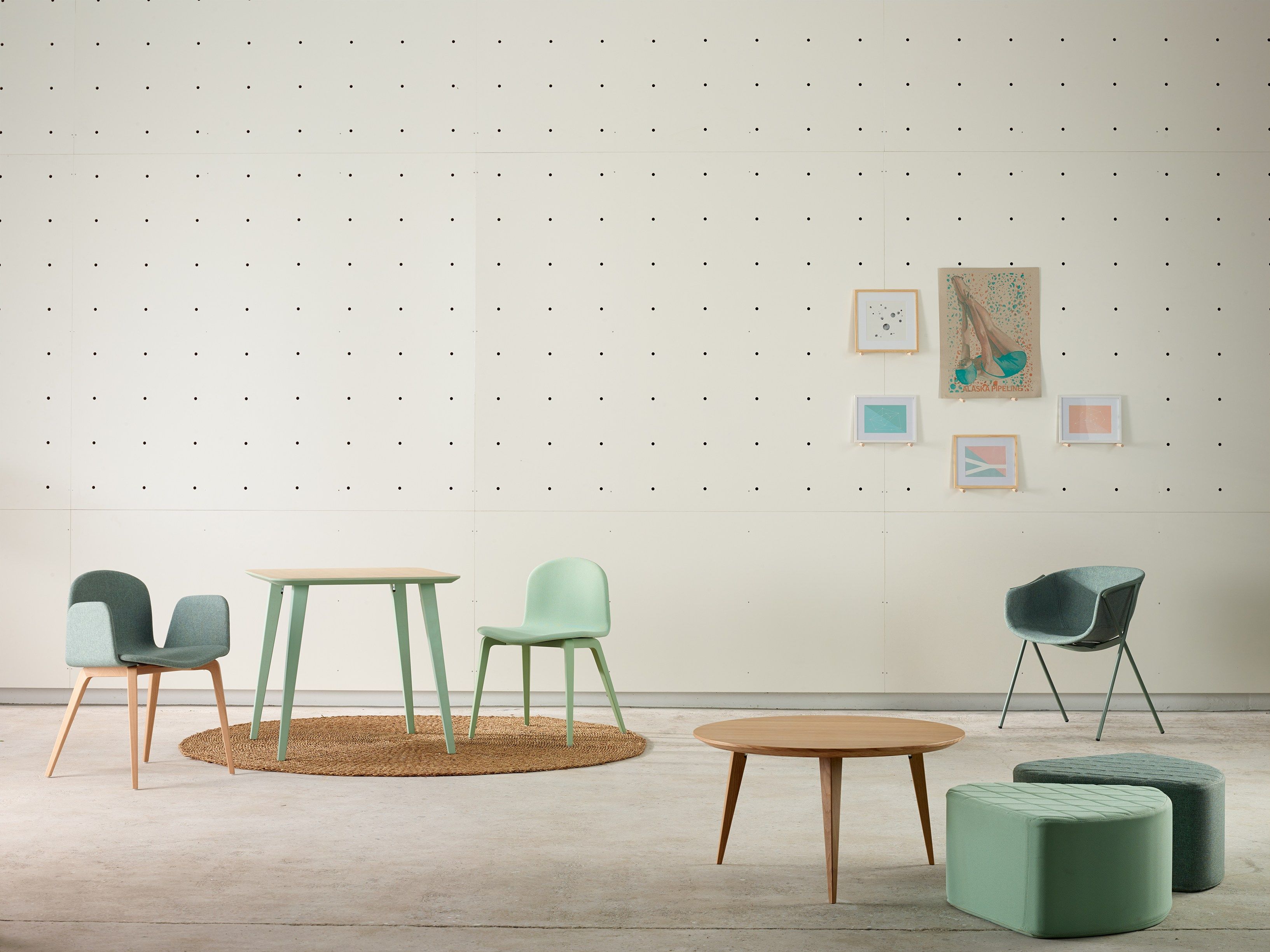 Модульная ткань пуф ONDARRETA Aia ARCH-00006653 - Вид №1