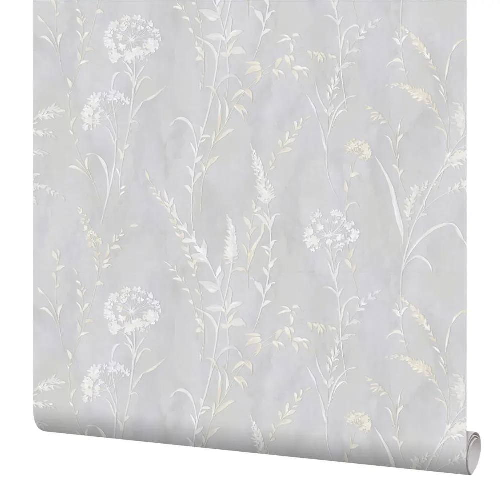 Обои флизелиновые Erismann Линда серые 1.06 м ЭР61010-02 STLM-2153882