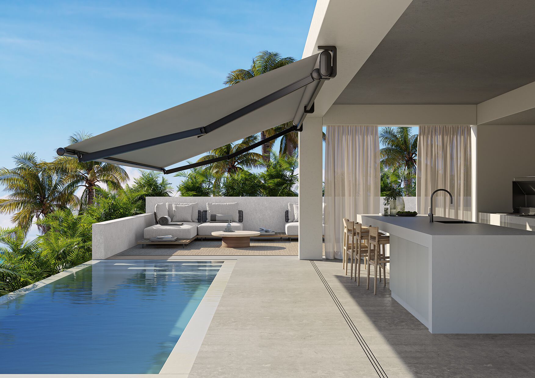 Тент из технической ткани KE Outdoor Design QUAD ARCH-00066008 - Вид №5