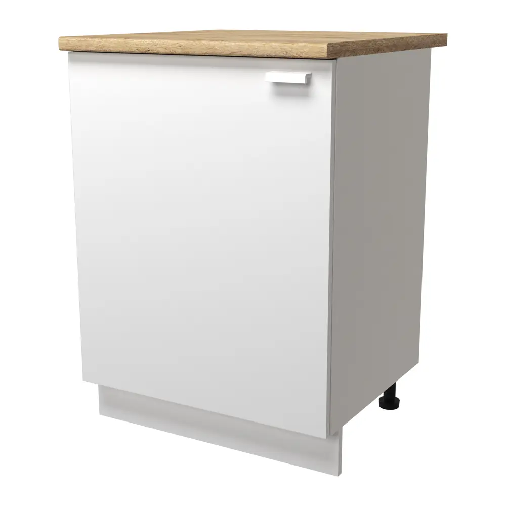 Кухонный шкаф напольный Изида 60x86x56 см ЛДСП цвет белый Santreyd STLM-2152363