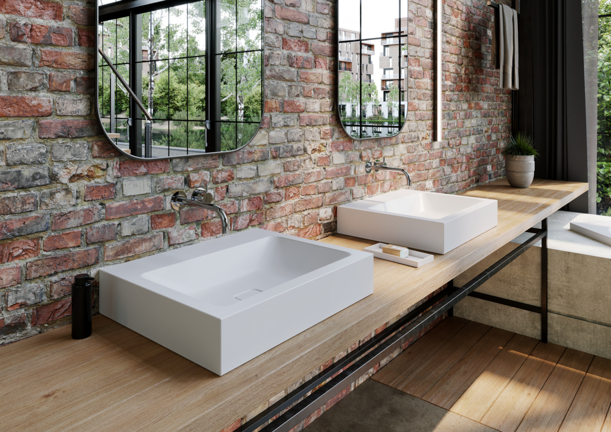 Умывальник KALDEWEI Сталь эмалированная 3086 445 теплый серый 10 30863319445 - Вид №2