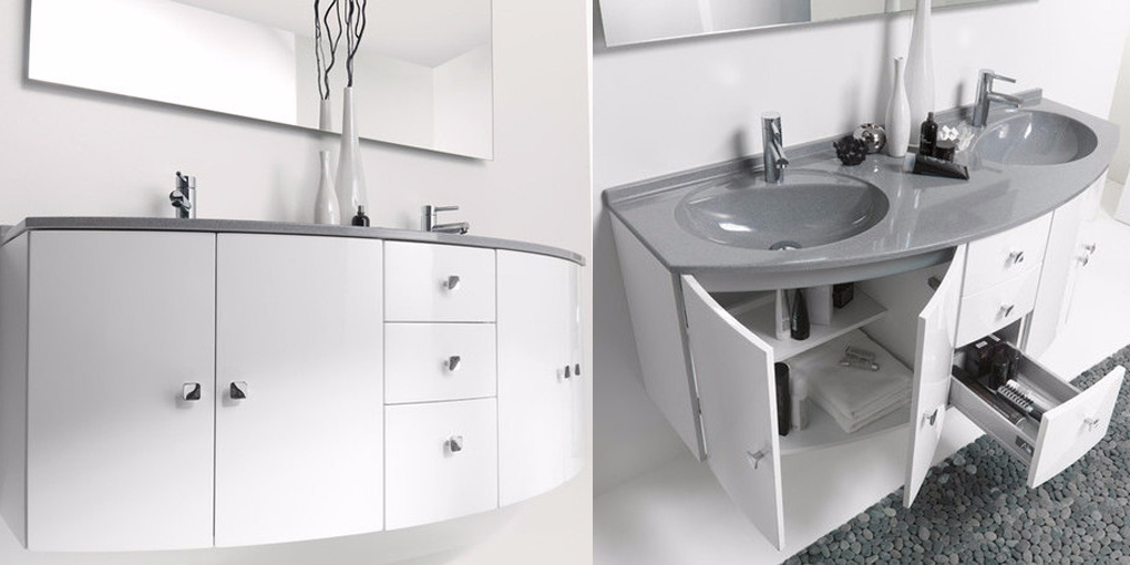 Комплект мебели для ванной Omega Ambiance Bain - Вид №1