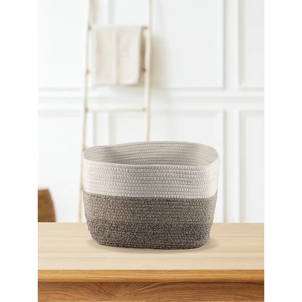 Корзина для хранения Zenfort Алматы 11л текстиль светло-коричневый STLM-2066002 - Вид №1