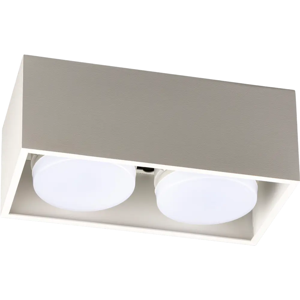 Светильник точечный накладной Ritter Arton 2xGX53 цвет белый STLM-2006328 - Вид №2