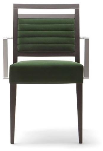 Tirolo Стул из ткани с подлокотниками Ginevra 031 sa, 031 sba - Вид №1