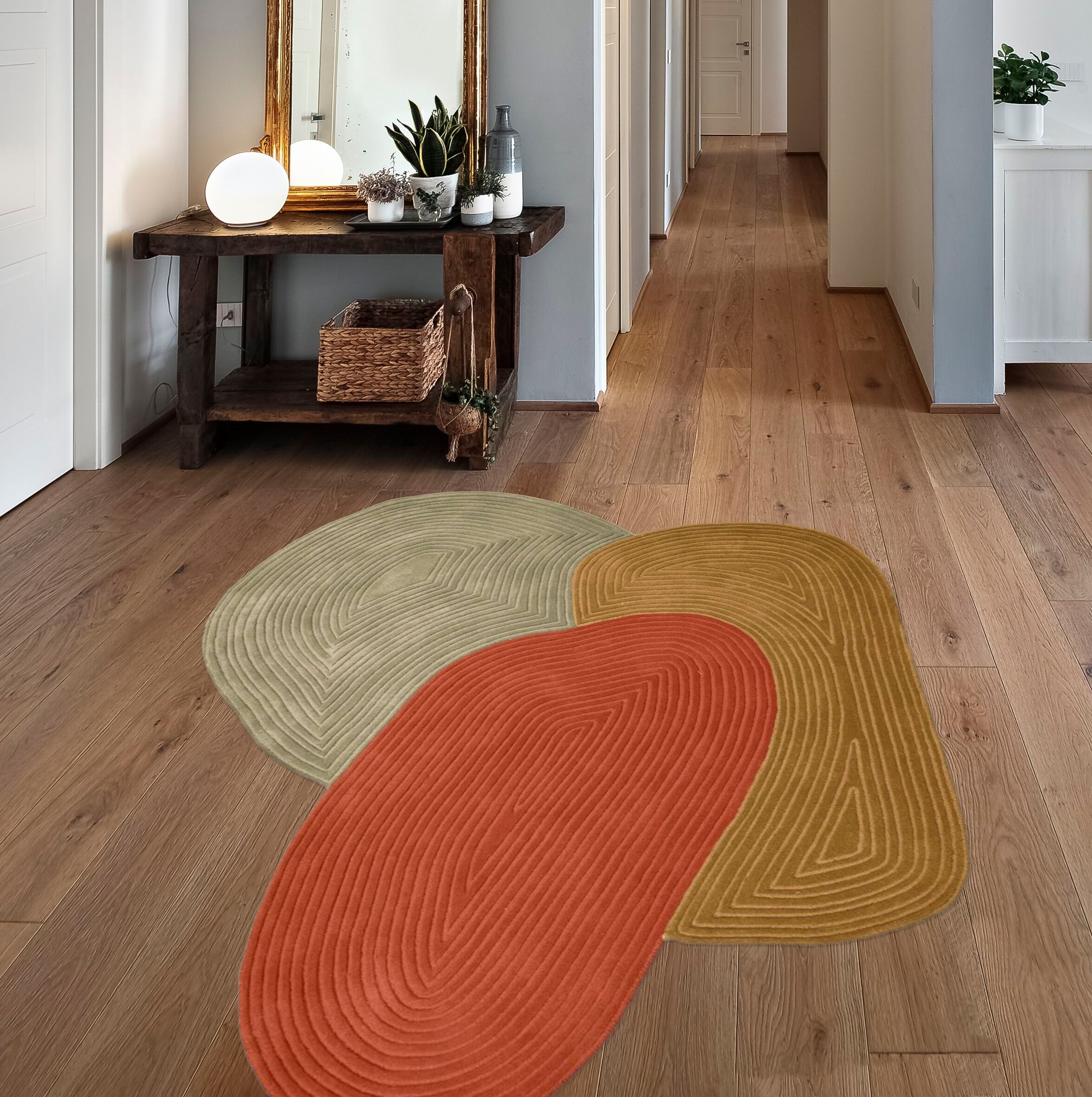 Овальный ковер с длинным ворсом Ademi Exclusive ARCH-00064484 - Вид №1