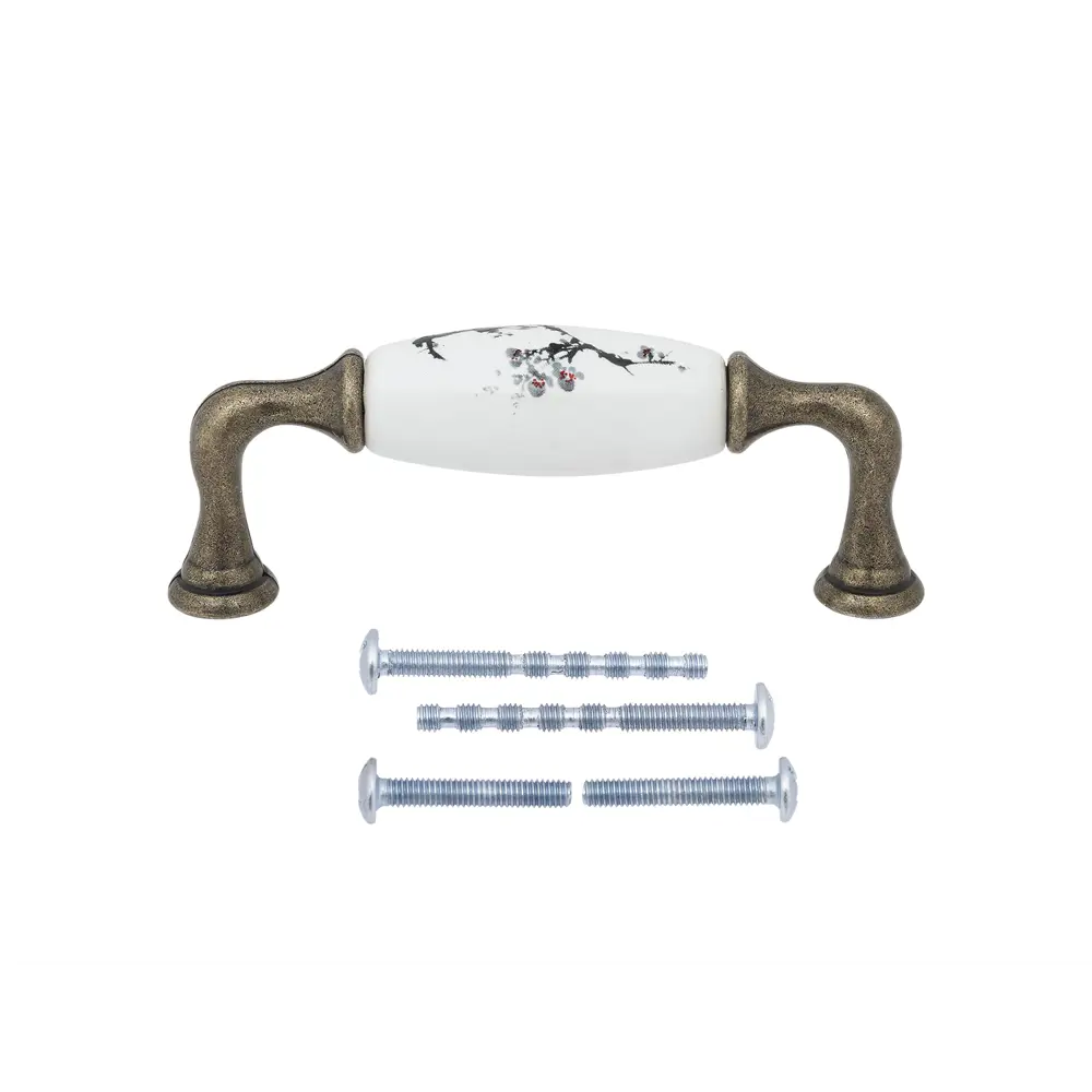 86899814 Ручка-скоба мебельная Casalingo ЦАМ 96 мм цвет бронза STLM-1006934 PALLADIUM  - Вид №1